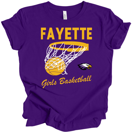 Fayette Girls Basketball Spirit Pack 2025-Purple