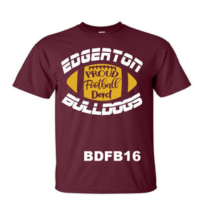 Edgerton Bulldogs football BDFB16
