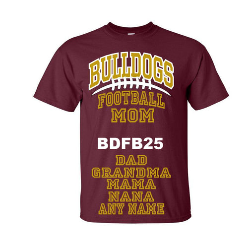 Edgerton Bulldogs football BDFB25