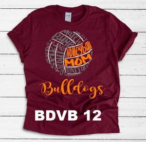 Edgerton Bulldogs volleyball BDVB 12