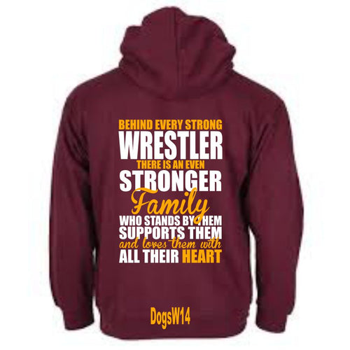 Edgerton Bulldogs Wrestling  DOGSW14 for the back of shirt/hoodie