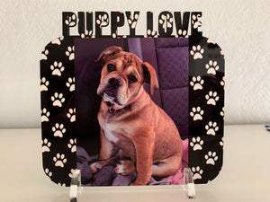 Puppy Love Word Photo Board
