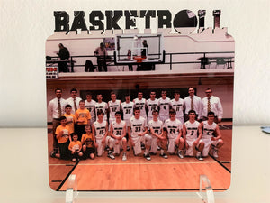 Basketball Word Photo Board
