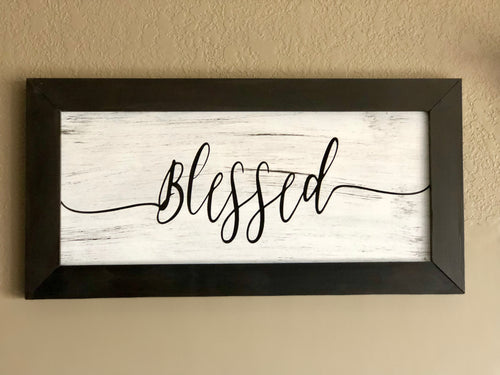 Blessed Farmhouse Sign