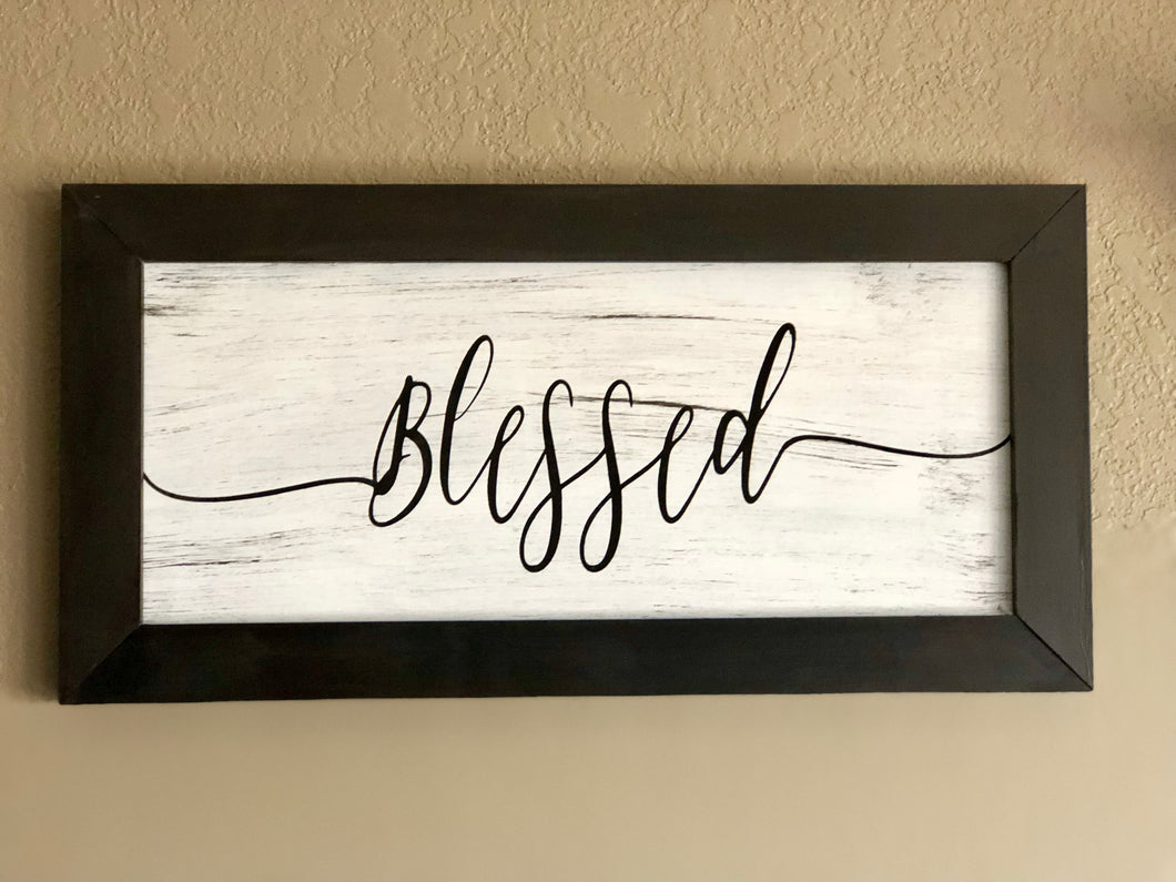 Blessed Farmhouse Sign